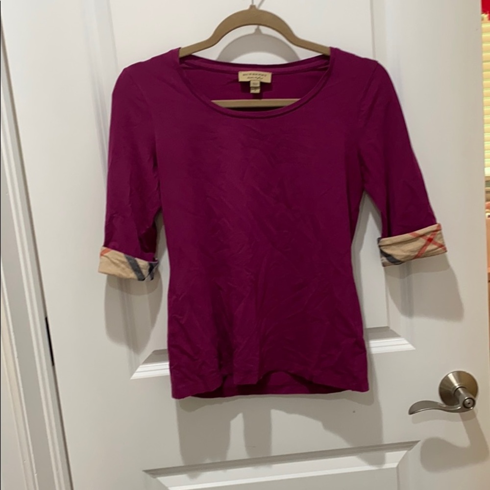 Burberry shirt.